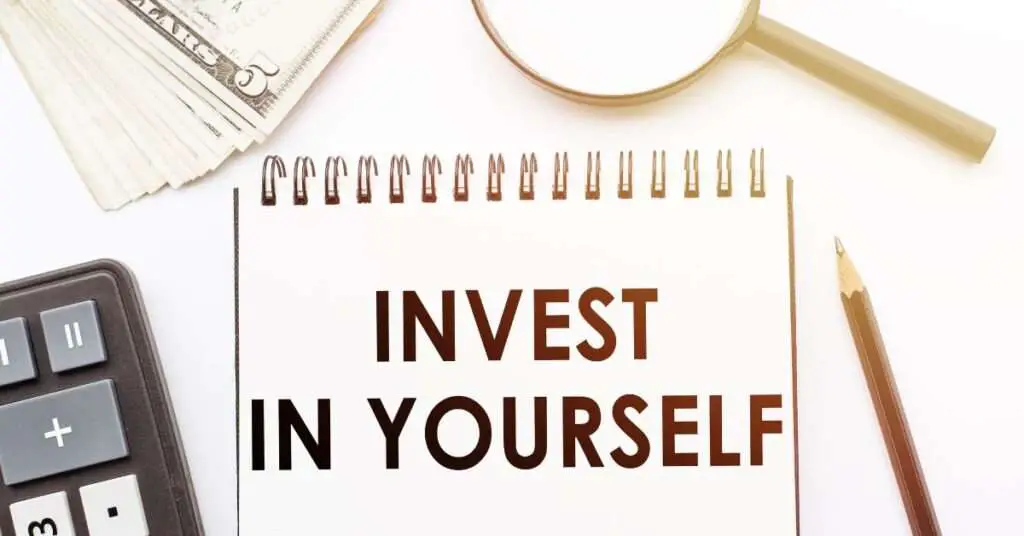 investment in yourself
