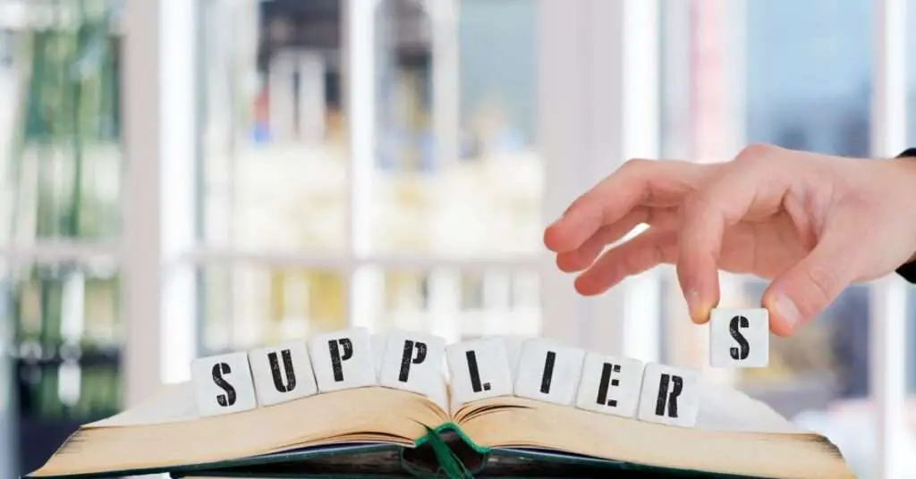 suppliers
